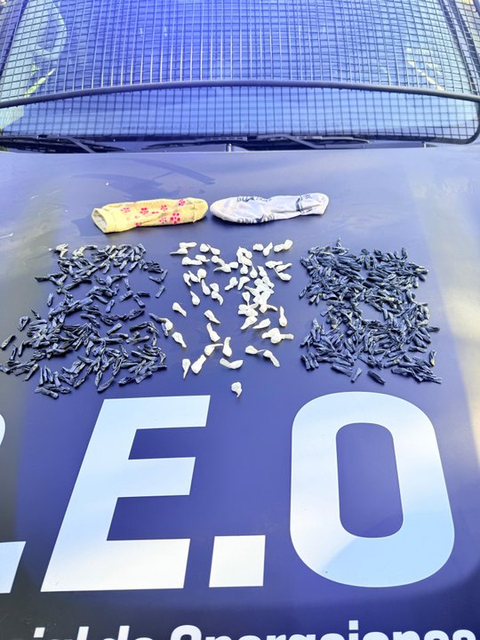 Fue detenido con más de 500 dosis de estupefacientes