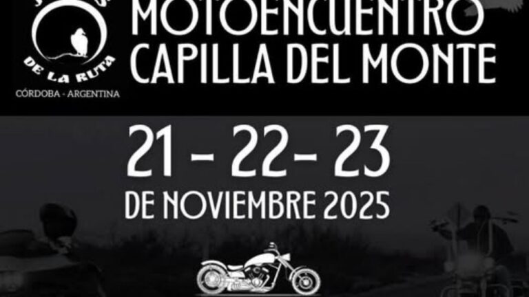 Capilla del Monte se prepara para el gran Motoencuentro 2025