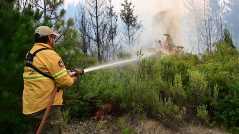 Incendios en Chubut: el fuego está contenido tras las lluvias