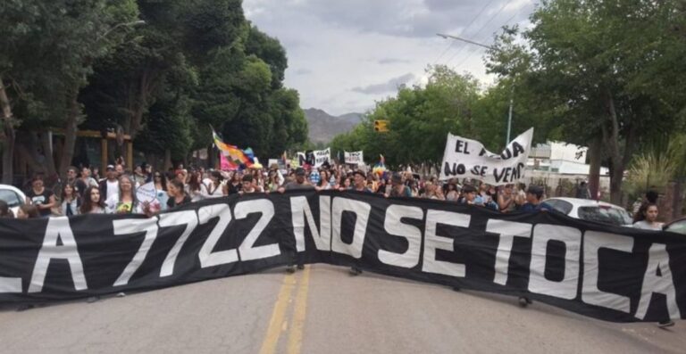 Caravana contra el proyecto San Jorge. Gesta libertadora por el agua a Uspallata