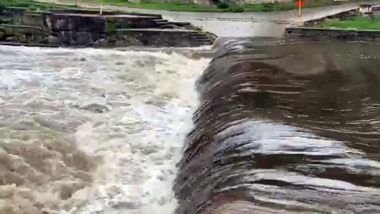 Video: así ingresaba la creciente al río San Antonio